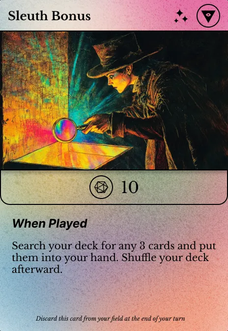 Sleuth Bonus